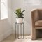 mDesign Metal Modern Indoor/Outdoor Plant Stand for Flowers and Greenery